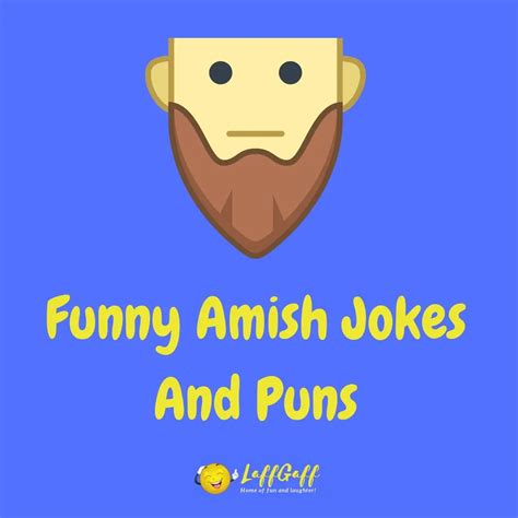 24 Hilarious Amish Jokes And Puns! | LaffGaff