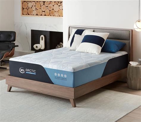 Serta Arctic Premier Medium Hybrid Mattress - Cal King / iComfort Adjustable Bed Base | Hybrid ...