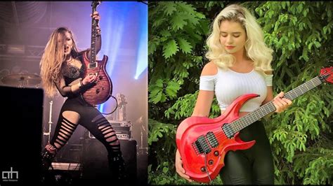 Amazing Female Guitarists from around the World that SHRED like Absolute Beasts ! - YouTube