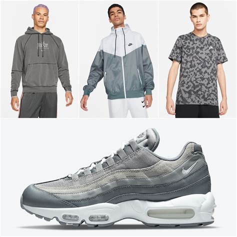 Nike Air Max 95 Cool Grey Shirts Clothing Outfits to Match