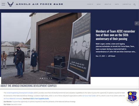 Arnold AFB website gets new look > Arnold Air Force Base > Article Display