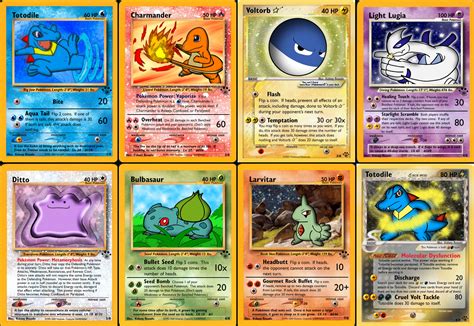 Fake Pokemon Cards - YS Set 1 by Yoshistar-Baxter on DeviantArt