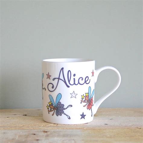 personalised mug for girls by sparkle ceramics | notonthehighstreet.com