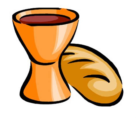 Communion Bread and Wine Vector SVG Sacramental Symbols Religious ...