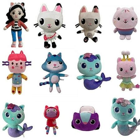 Gabby's Dollhouse Pandy Paws Cat Plush Toys Soft Stuffed Doll | Walmart Canada