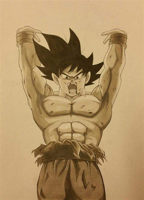 Goku Spirit Bomb Drawing | DragonBallZ Amino