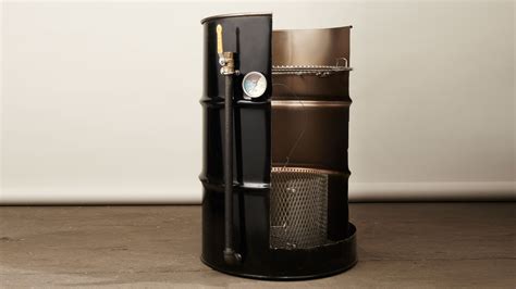 Build Your Own Smoker From a 55-Gallon Drum