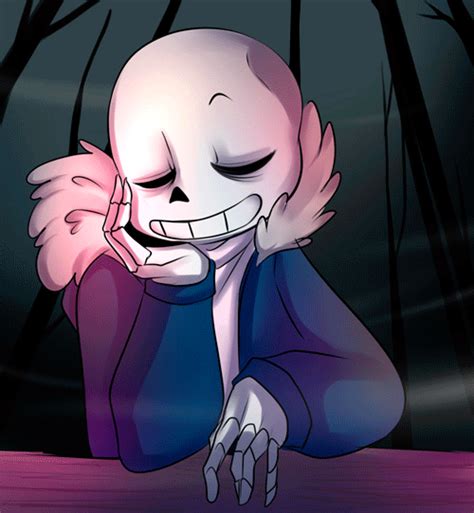 Ten gif tak bardzo mi uświadamia, że niektórzy z Sansów też kiedyś byli jak oryginał. Undertale ...