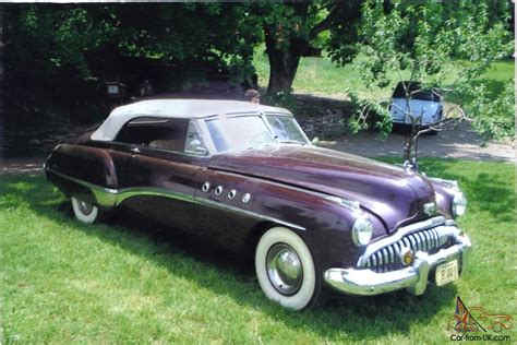 1949 buick roadmaster Dynaflow convertible