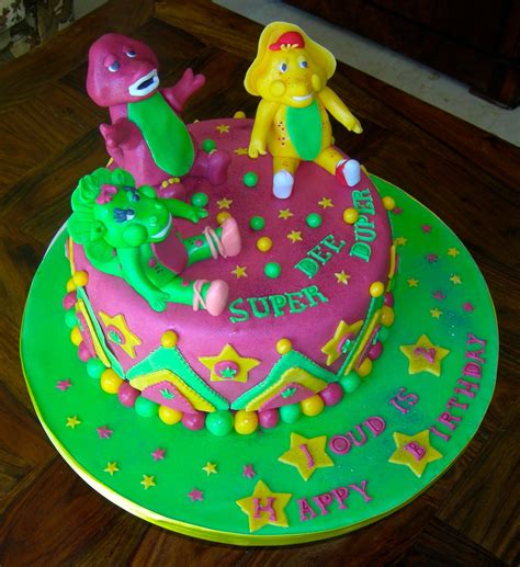 -: ANOTHER BARNEY AND FRIENDS CAKE...