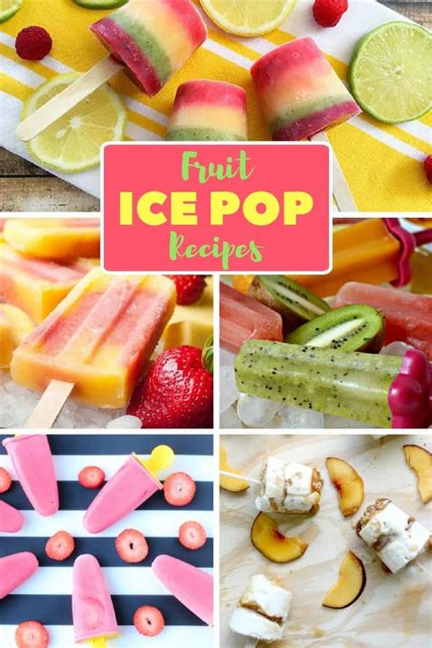 10 Refreshing Homemade Fruit Ice Pops to Make this Summer