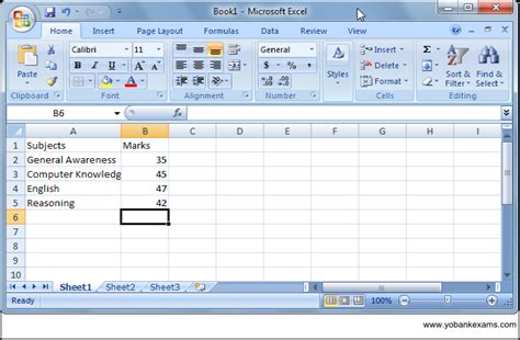 Basics of microsoft excel 2007 - synergylalapa