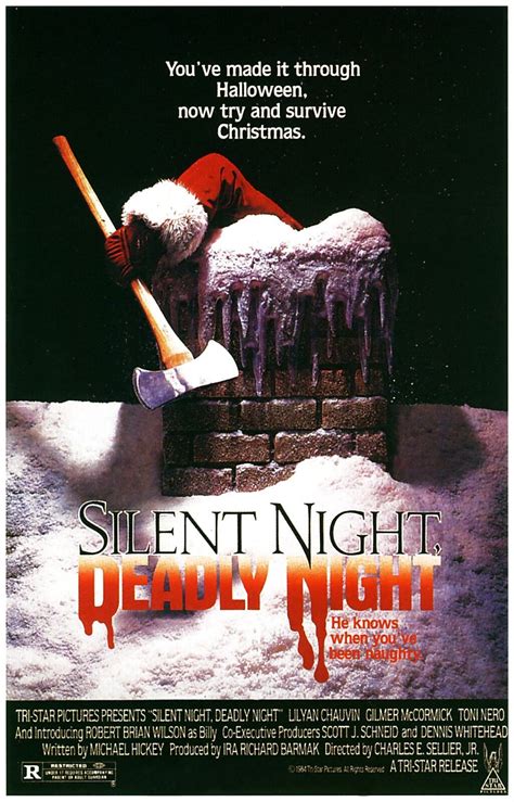 SILENT NIGHT DEADLY NIGHT Movie Poster Christmas Horror Slasher | eBay