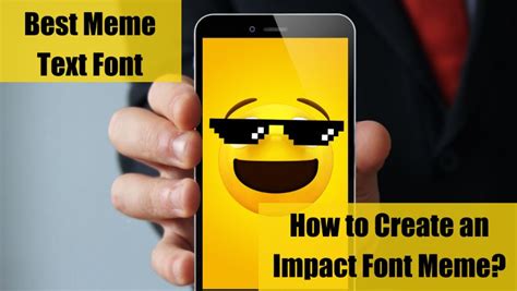 Best Meme Text Font – How to Create an Impact Font Meme? - Designbeep