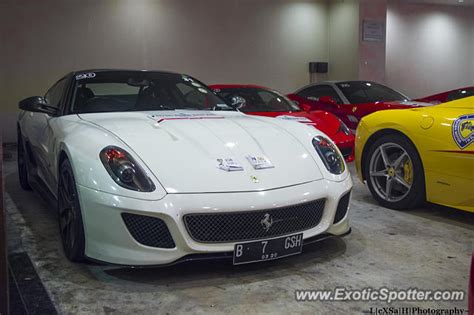 Ferrari 599GTO spotted in Kuala Lumpur, Malaysia on 10/01/2015