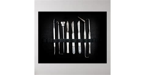 Assorted Antique Embalming Tools Poster | Zazzle.com