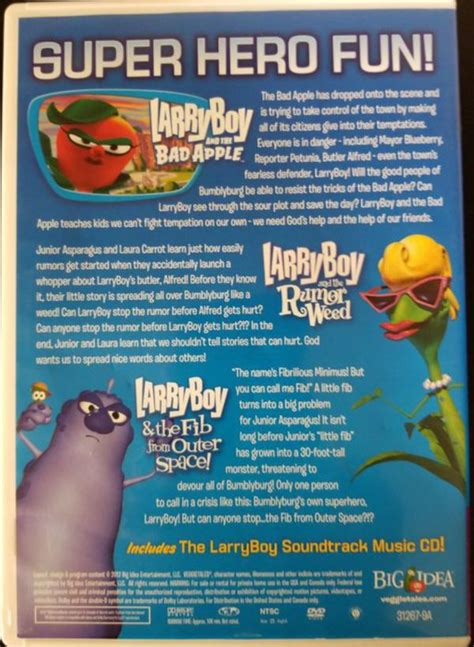 Veggietales - Larryboy Superhero Power Pack (volume 1) for Sale in Hesperia, CA - OfferUp