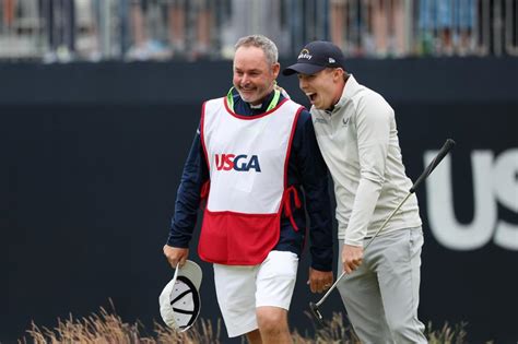 US Open: Matt Fitzpatrick delivers caddie 'unbelievable' first major