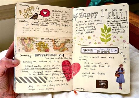 Journal Pages - LOVE this site. LOTS of inspiration...each spread is