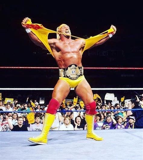 Wrestling Related™️ on Instagram: "TGIF! 💪 . . . #hulkhogan #wwe #wwf # ...