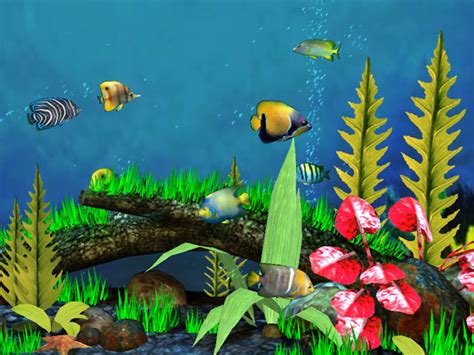 Fish Aquarium 3D Screensaver - Download Aquarium 3D Screensaver