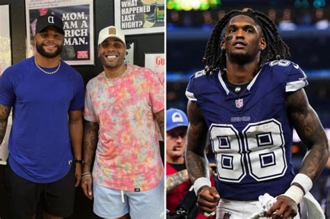 Dak Prescott's brother hits back at Dallas Cowboys fans as CeeDee Lamb ...