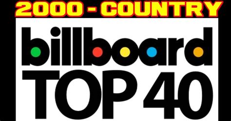 Billboard Charts COUNTRY Top 40 - 2000