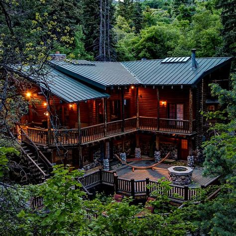 Log Cabin on The Stream in Sundance, Utah - Mountain Cabins Utah