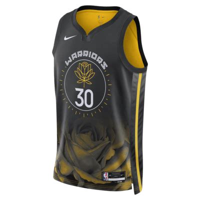 Stephen Curry Golden State Warriors City Edition Nike Dri-FIT NBA Swingman Jersey. Nike LU