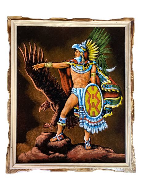 Aztec Warrior Paintings