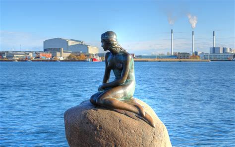 The Little Mermaid statue in Copenhagen, Denmark - Mermaids of Earth