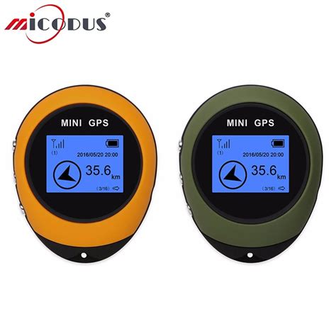 Handheld GPS Compass 1.4 Inch Record the Travel Distance Mini GPS ...