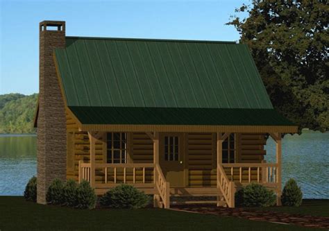 Floor Plans for Tiny Log Homes in the 1000 square foot Range