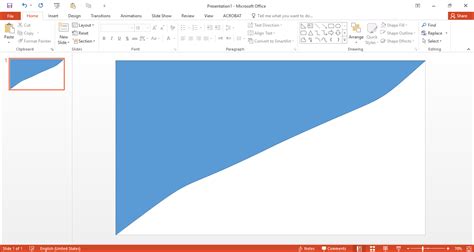 How to Create a Slide with Custom Shapes on PowerPoint 2016?