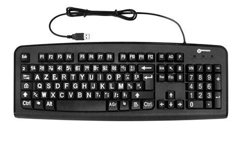 Teclado especial para personas con problemas de vista Geemarc a 34,13