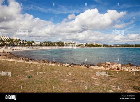 Sa Coma Beach Majorca Stock Photo - Alamy