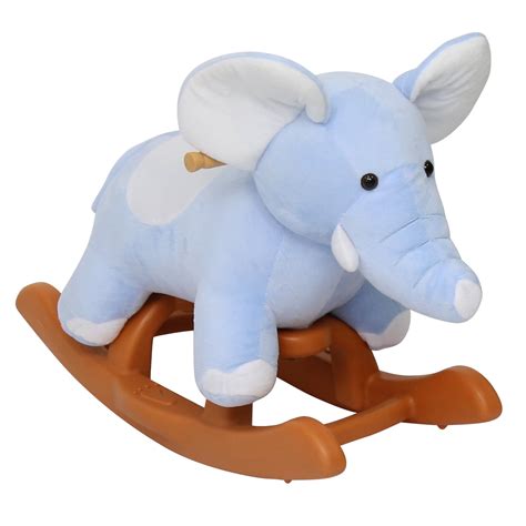 Kinbor Kids Plush Elephant Rocker Toys with Sound - Walmart.com