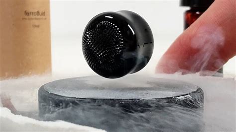 Experiment at -196°C, Ferrofluid in Quantum Levitation | Magnetic Games – Magnetic Games