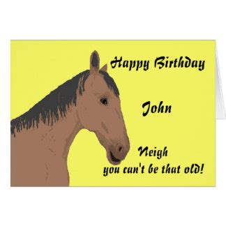 Funny Horse Sayings Cards, Funny Horse Sayings Card Templates, Postage, Invitations, Photocards ...
