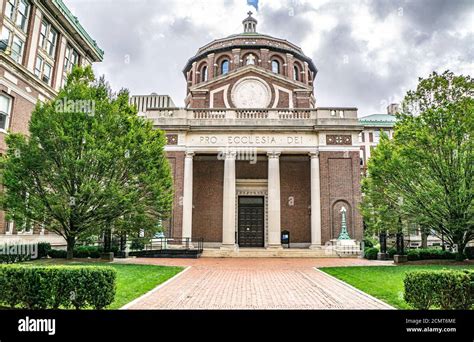 St Paul's Chapel, Columbia University, New York City, New York, USA ...