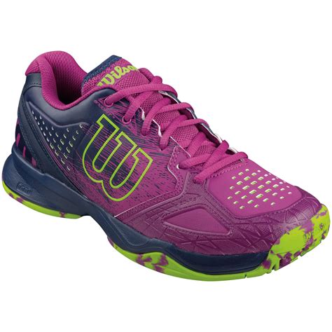 Wilson Womens Kaos Comp All Court Tennis Shoes - Pink - Tennisnuts.com