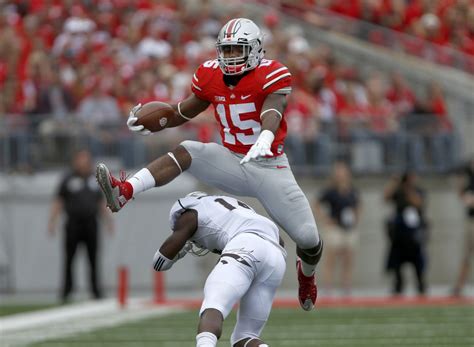 The Ezekiel Elliott hurdle: Ohio State running back says "it's gotten a lot more natural ...