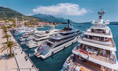 Luxury superyachts docked at Porto Montenegro — Yacht Charter & Superyacht News