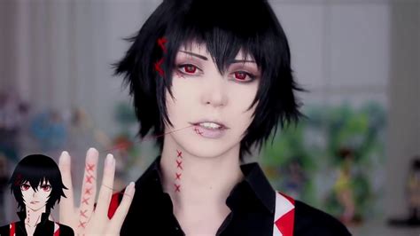 Juuzou Suzuya Cosplay Contacts - YouTube