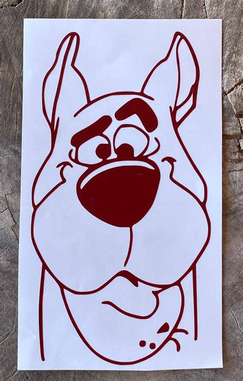 Scooby Doo Car Decal Scooby Doo Cartoons Decal Mystery - Etsy