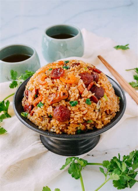 Sticky Rice with Chinese Sausage | Recipe | Authentic chinese recipes ...