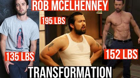 Rob McElhenney Body Transformation - YouTube