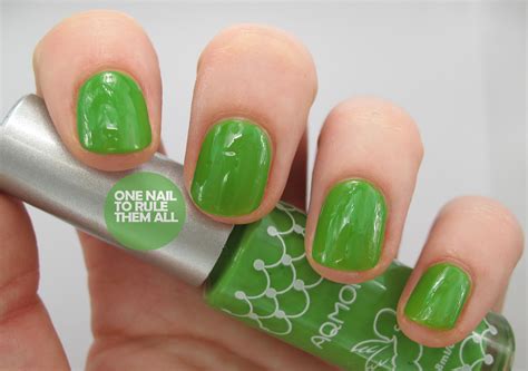 One Nail To Rule Them All: AQmore water-based polish nail art and review