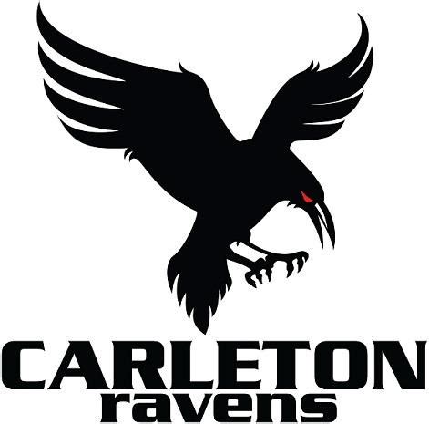 Carleton Ravens Primary Logo - Ontario University Athletics (OUA) - Chris Creamer's Sports Logos ...