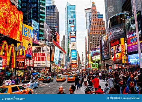 Times Square, New York City, USA. Editorial Stock Image - Image: 24288839